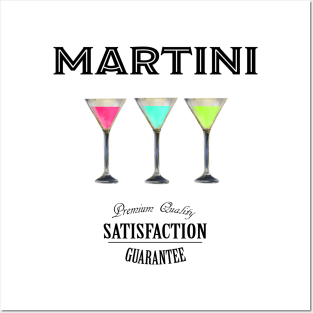 Martini Posters and Art